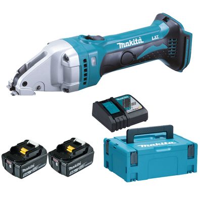 Makita DJS101RTJ Akku-Blechschere 1,0 mm 18 V / 2x 5,0 Ah Akku + Ladegerät