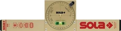 SOLA Neigungswasserwaage NAM 50 T 50cm Alu. gold m. Magnet - 1484501