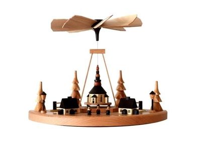 Weihnachtsberg mit Pyramide Höhe=26cm NEU Seiffen Erzgebirge Dekoration