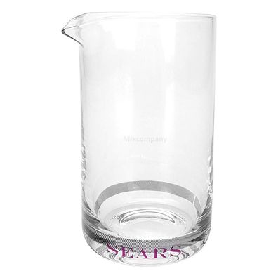 Sears Gin Cocktail Pitcher Krug Ausgiesser aus Glas