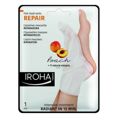 Feuchtigkeitsspendende Socken Repair Peach Iroha 659404 Default Title