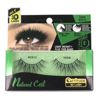 Falsche Wimpern Ebin New York Natural Cat York Default Title