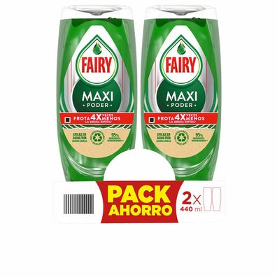 Geschirrspülmittel Fairy Maxi Poder 2 x 440 ml Default Title