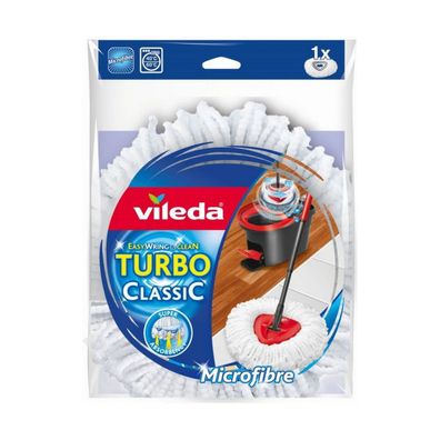 Scrubbing Mop Nachfüllpackung Vileda TURBO ClassiC Mikrofasern Default Title