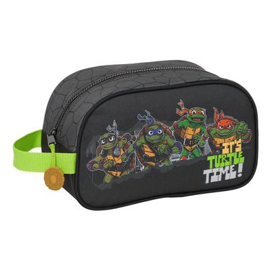 Reise-Toilettentasche Teenage Mutant Ninja Turtles Schwarz Grau 26 x 15 x 12 cm Defau