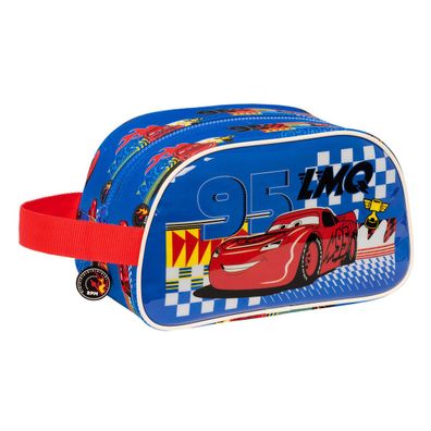 Kulturbeutel für die Schule Cars Race ready Blau 26 x 15 x 12 cm Default Title