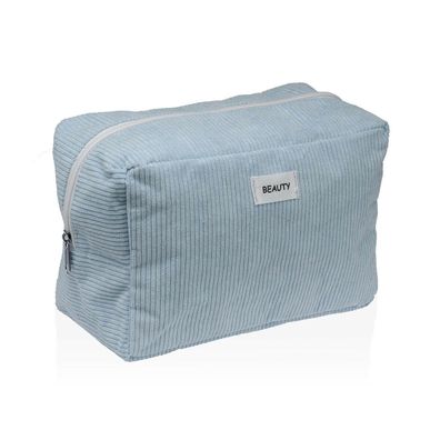 Reise-Toilettentasche Versa Corduroy Blau 12 x 16 x 24 cm Default Title