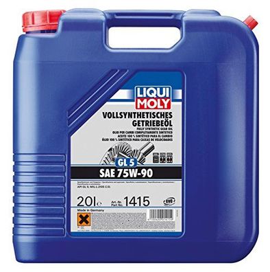 LIQUI MOLY Getriebeöl "GL5" SAE 75W-90, 20 l Kanister