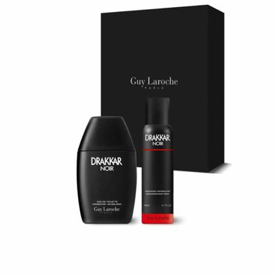 Set mit Herrenparfüm Guy Laroche Drakkar NOIR EDT 2 Stücke Default Title