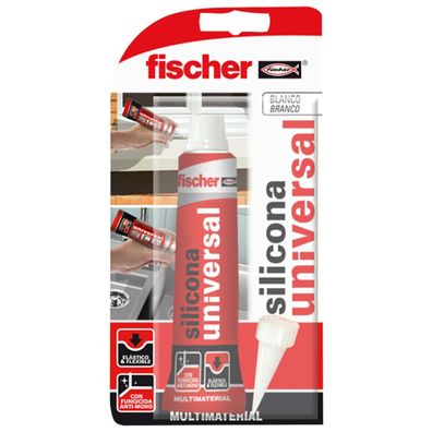 Silikon Fischer 98718 Universal Weiß 50 ml Default Title