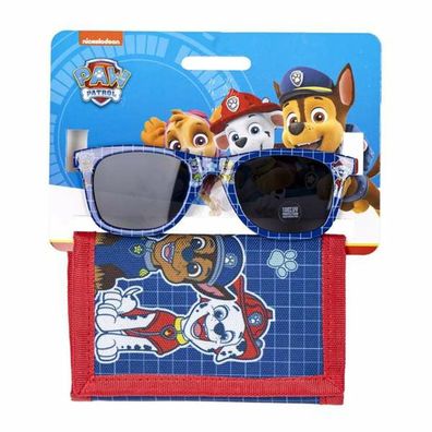 Set aus Sonnenbrille und Portemonnaie The Paw Patrol 2 Stücke Blau Default Title