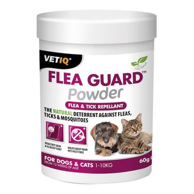 Insektenbekämpfung Planet Line Flea Guard Powder Katzen Hund (60 g) Default Title