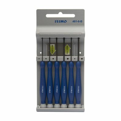 Schraubendreher-Set Irimo 461-6-b PH0-PH00-PH000 1,6-2-2,5-3 mm Schraubendreher-Set D