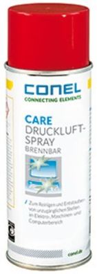 CARE Druckluftspray brennbar 400ml nicht für feuergefährdete Teile CONEL