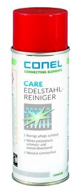 CARE Edelstahlreiniger 400ml Spraydose silikonfrei antistatisch CONEL