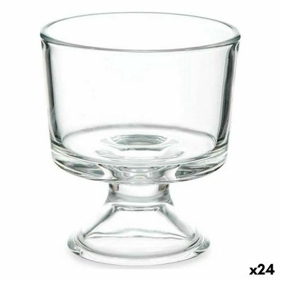 Eiscreme- und Milchshakes-Becher Durchsichtig Glas 290 ml (24 Stück) Default Title