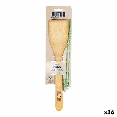 Pfannenwender Quttin Braun Gerade Bambus 30 x 6,2 x 0,8 cm (36 Stück) Default Title