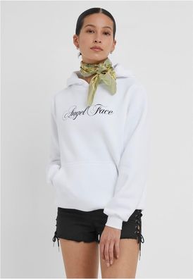 Miss Tee Damen Angel Face Ladies Fluffy Hoody MST215