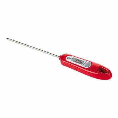 Fleisch-Thermometer Tescoma Presto Edelstahl Kunststoff Rot Default Title