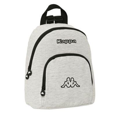 Lässiger Rucksack Kappa Grey knit Grau 13 L Default Title