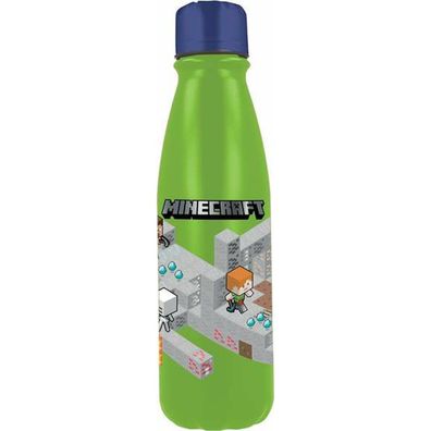 Flasche Minecraft 600 ml Für Kinder Aluminium Default Title