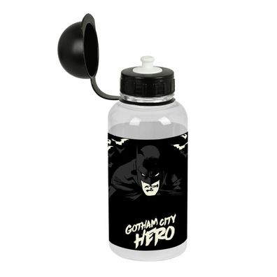 Wasserflasche Batman Hero Schwarz PVC 500 ml Default Title