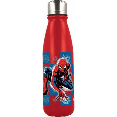 Wasserflasche Spider-Man Midnight Flyer 600 ml Rot Default Title