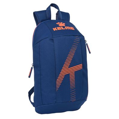 Lässiger Rucksack Kelme Navy blue Orange Marineblau 10 L Default Title