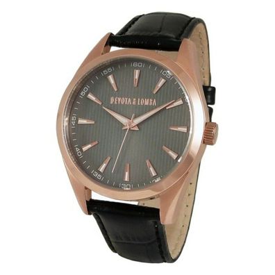 Herrenuhr Devota & Lomba DL014ML-03BKBLACK (Ø 40 mm) Default Title