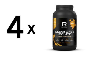 4 x Clear Whey Isolate, Tropical - 1020g