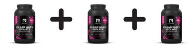 3 x Clear Whey Isolate, Raspberry - 1020g