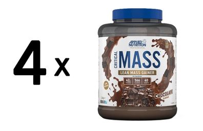 4 x Critical Mass - Professional, Chocolate - 2400g