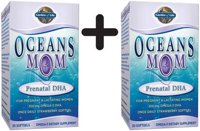 2 x Garden of Life Oceans Mom - 30 softgels