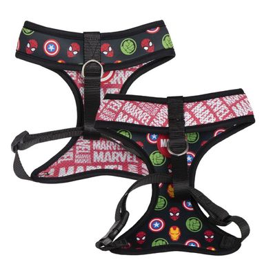 Hundegeschirr Marvel Reversibel Rot XS Default Title