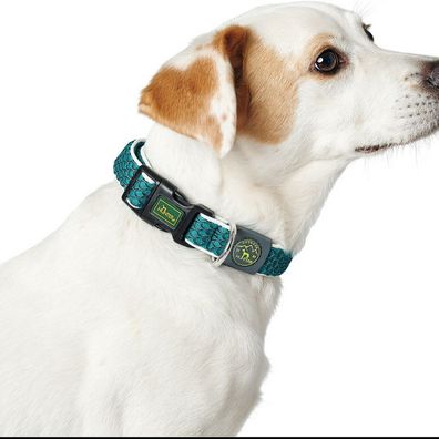 Hundehalsband Hunter Basic Thema Blau M (33-50 cm) Default Title