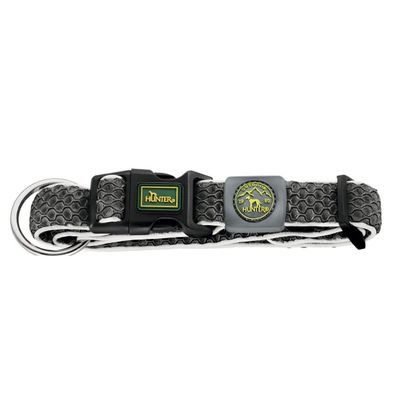 Hundehalsband Hunter Vario Plus Fäden Anthrazit XL (45-70 cm) Default Title