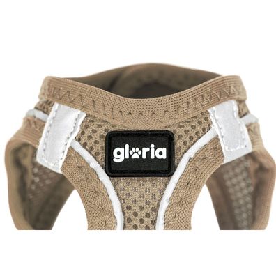 Hundegeschirr Gloria 45-47 cm Beige L 32,8-35,4 cm Default Title