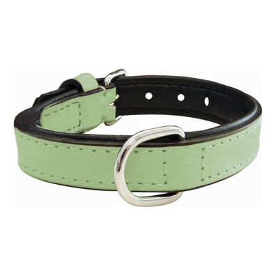 Hundehalsband Gloria Polsterung grün 35 cm (35 x 1,5 cm) Default Title