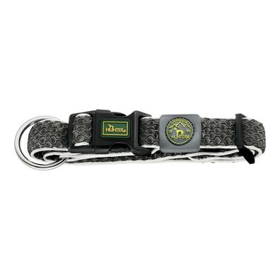 Hundehalsband Hunter Plus Thema L Anthrazit (40-60 cm) Default Title