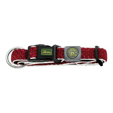 Hundehalsband Hunter Plus Thema L Rot (40-60 cm) Default Title