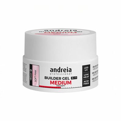 Gel-Nagellack Medium Viscosity Andreia Professional Builder Rosa (22 g) Default Title