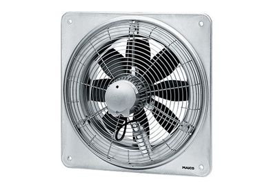 Axial-Wandventilator DZQ 60/6 B quadrat. Wandplatte, Drehstrom, DN600 von Maico - 008