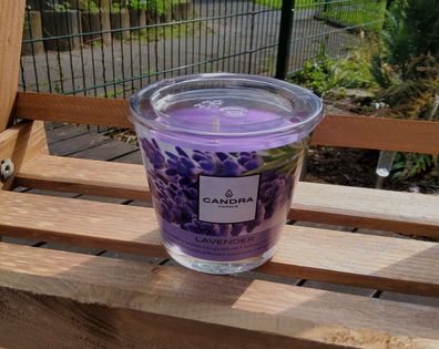 CANDRA Candle Duftkerzen lila