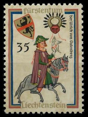 Liechtenstein 1961 Nr 408 postfrisch SB07B32
