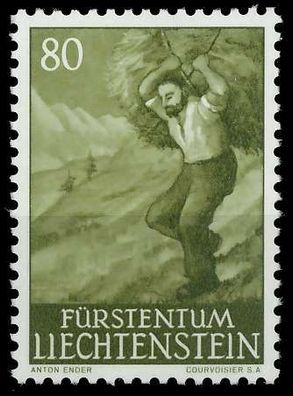 Liechtenstein 1961 Nr 411 postfrisch SB07B46