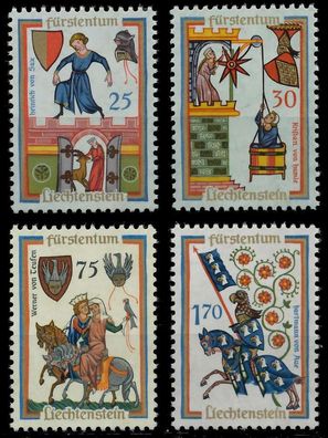 Liechtenstein 1963 Nr 433-436 postfrisch SB07C06