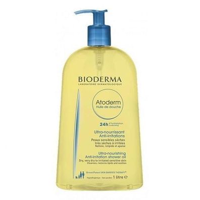 Bioderma Atoderm Huile, feuchtigkeitsspendendes Bade- und Duschöl, 1000ml