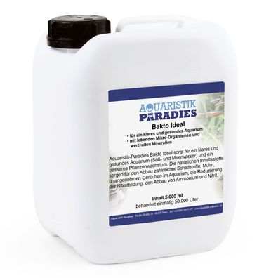 Bakto-Ideal 5000 ml für´s Aquarium (5,82€/1l)