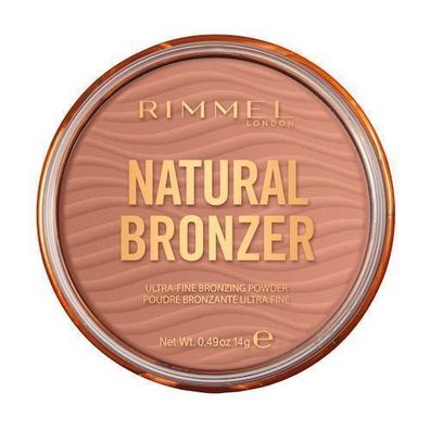 Rimmel Natürlicher Bronzer Sunlight, 14g mit schimmernden Partikeln