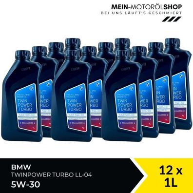 BMW TwinPower Turbo LL-04 5W-30 12x1 Liter